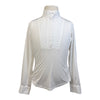 Chestnut Bay SkyCool® 'Liberty' Youth Long Sleeve Show Shirt in White/Butterflies