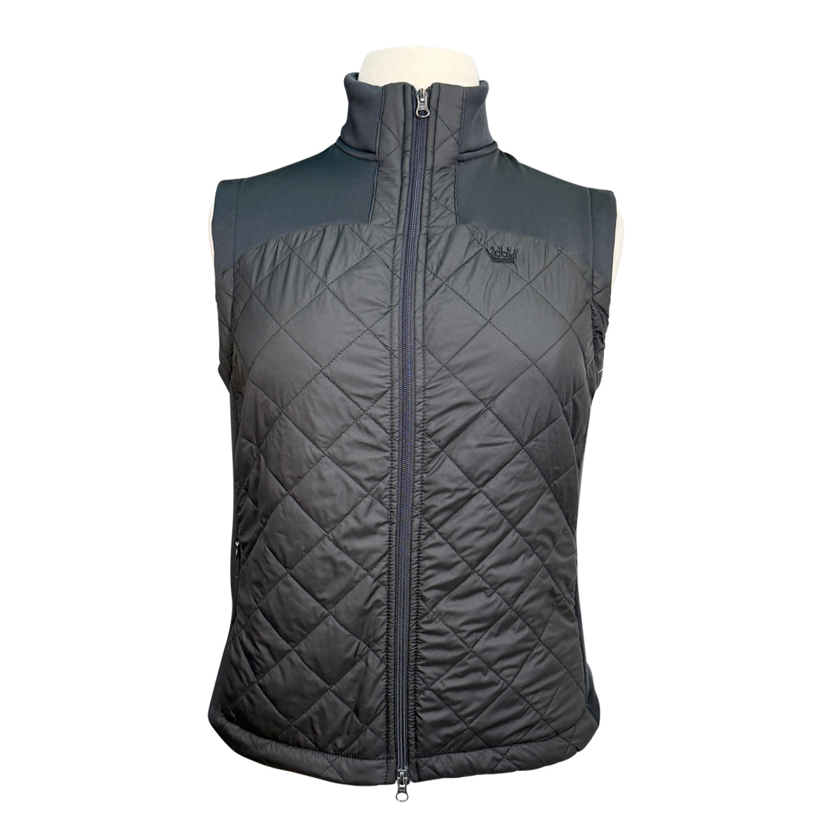 Kastel Denmark Quilted Vest in Black