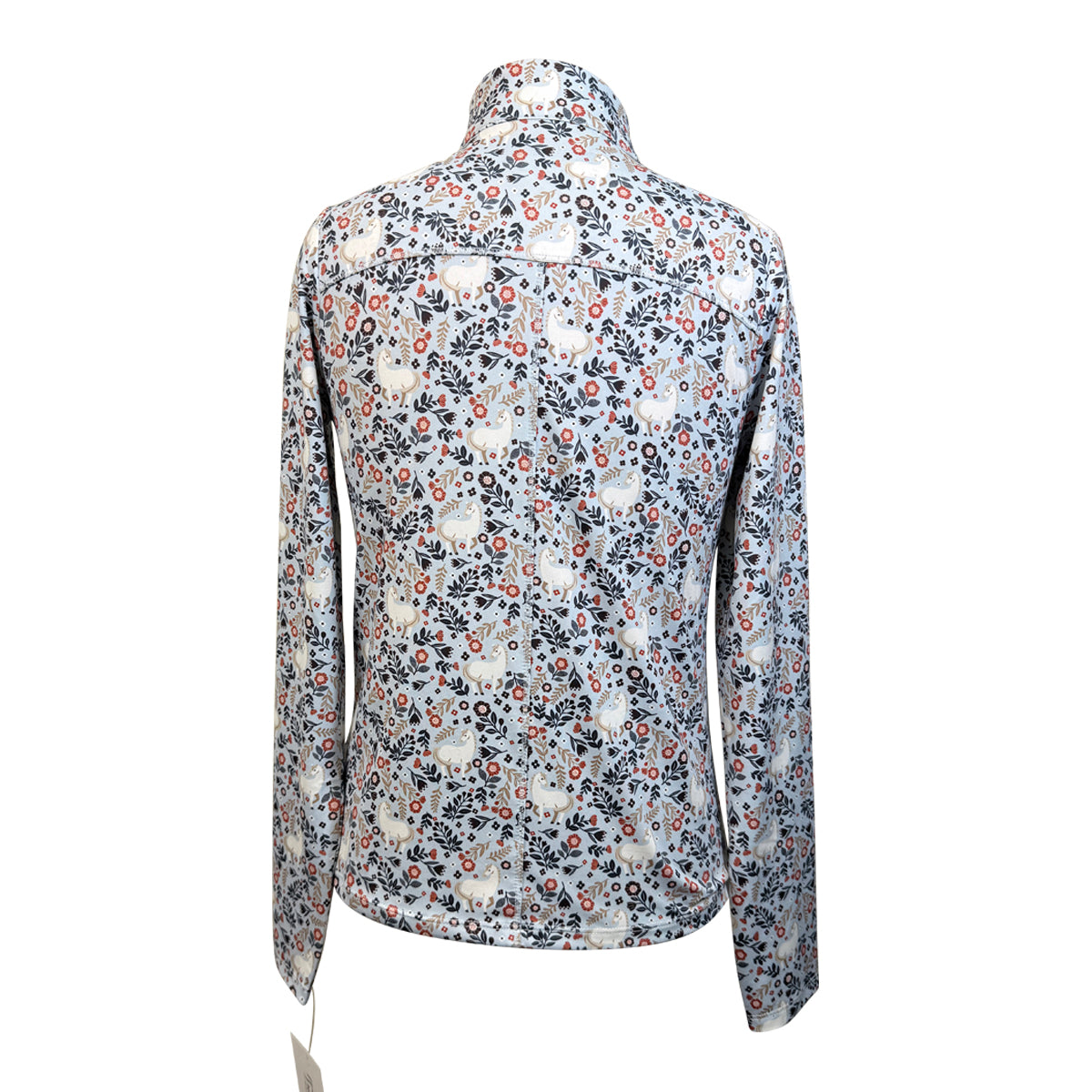 Ariat 'Lowell 2.0' 1/4 Zip Shirt in Horses in the Garden