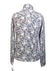 Ariat 'Lowell 2.0' 1/4 Zip Shirt in Horses in the Garden