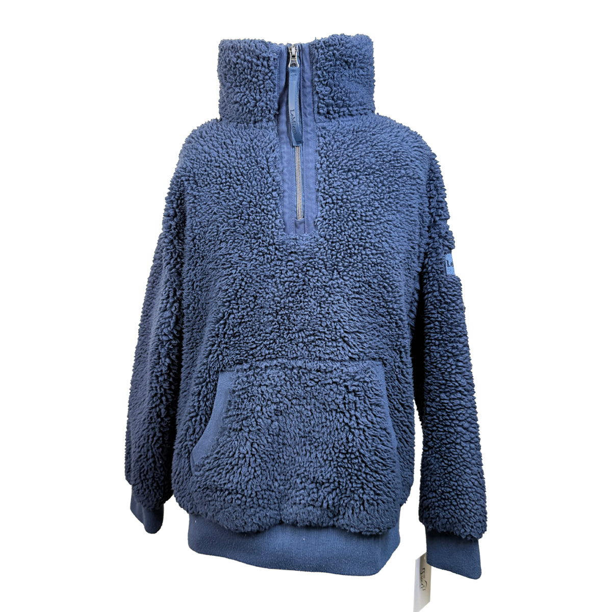 LeMieux Young Rider Tia Teddy Fleece Jacket in Navy 
