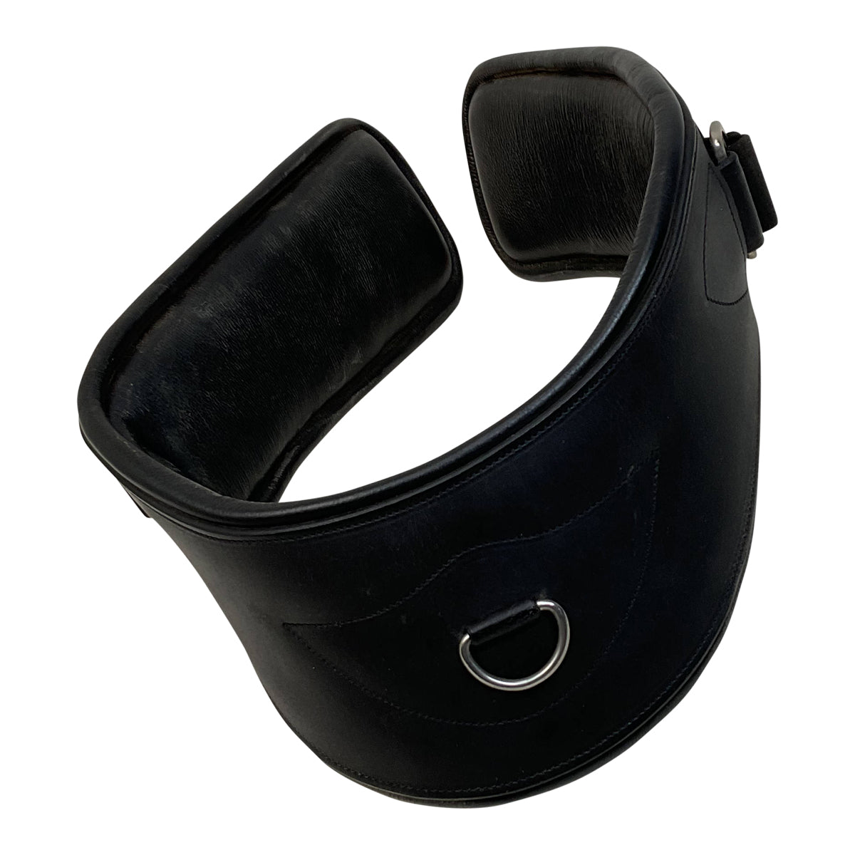 Smith-Worthington Padded Dressage Performance Girth in Black