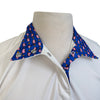 Essex Classic Talent Yarn Show Shirt in White/Piggy Banks - Children's Large