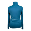 Asmar Equestrian 1/4 Zip Top in Dark Teal