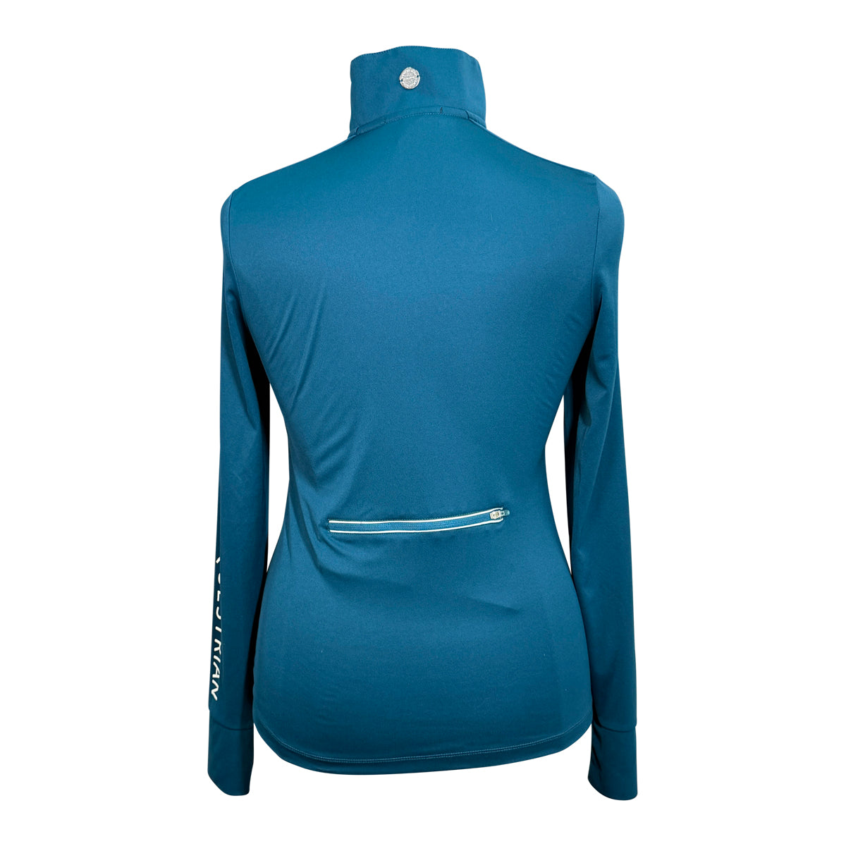Asmar Equestrian 1/4 Zip Top in Dark Teal