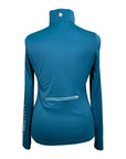 Asmar Equestrian 1/4 Zip Top in Dark Teal