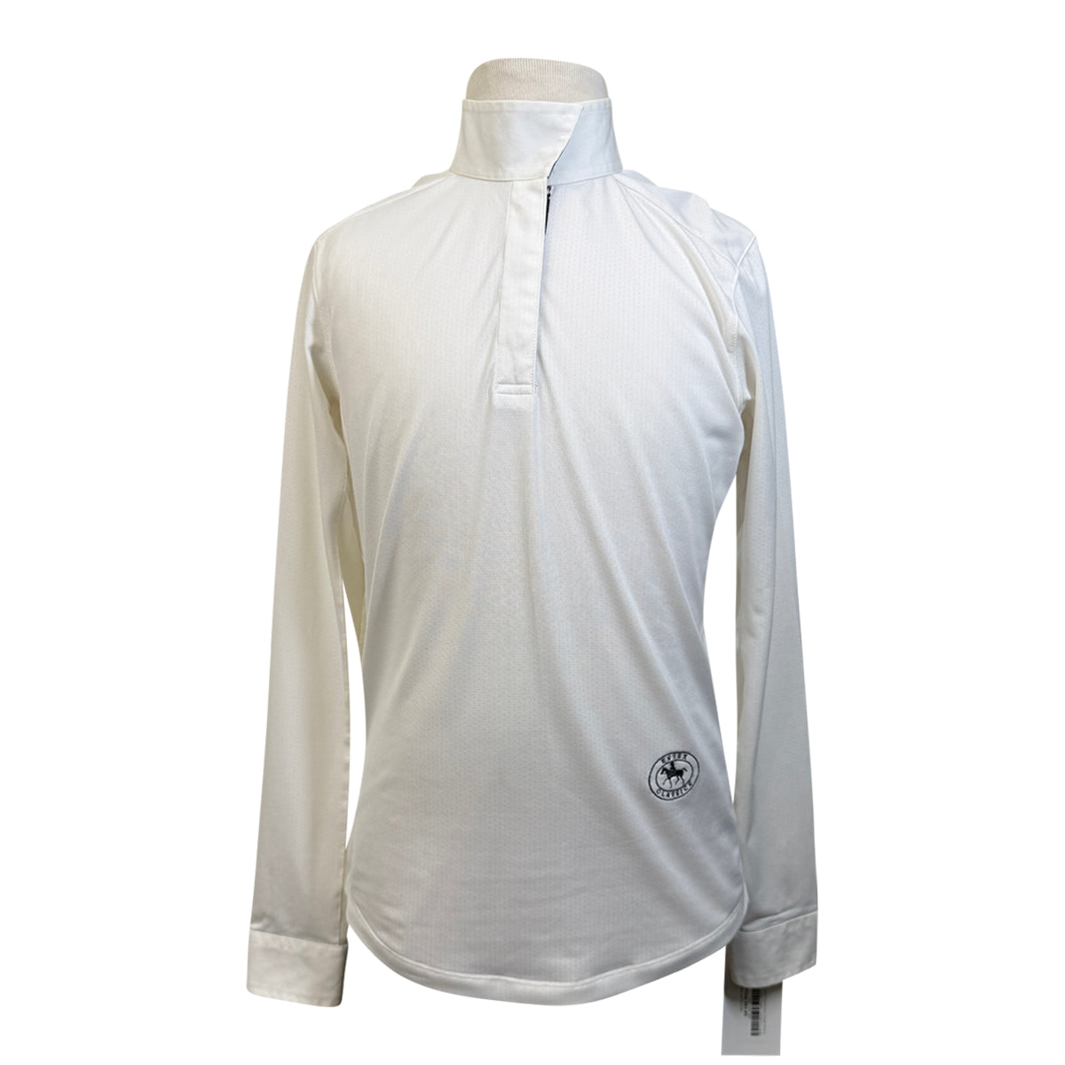 Essex Classic Talent Yarn Show Shirt in White/Unicorn Heads
