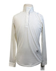Essex Classic Talent Yarn Show Shirt in White/Unicorn Heads