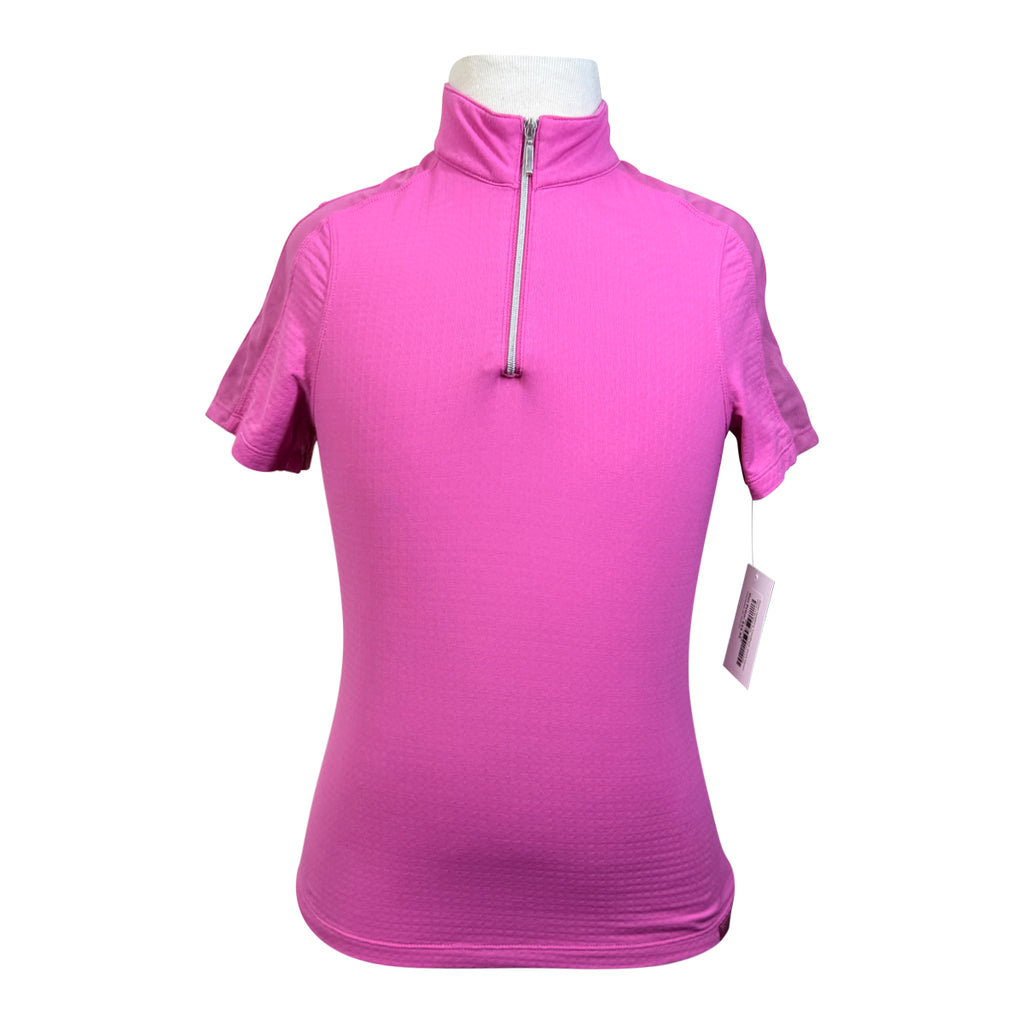 Dover Saddlery 'CoolBlast’ Short Sleeve Shirt in Bright Pink