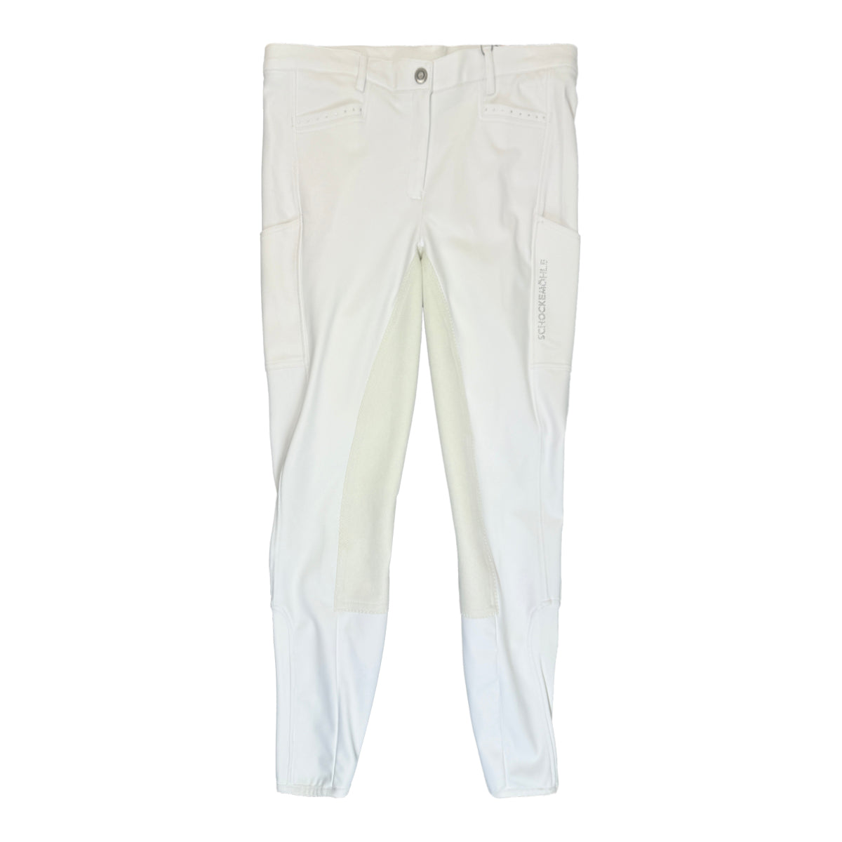 Schockemöhle Celine Full-Seat Breech in White