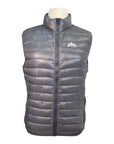 MakeBe Puffer Vest  in Steel Grey
