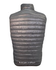 MakeBe Puffer Vest  in Steel Grey