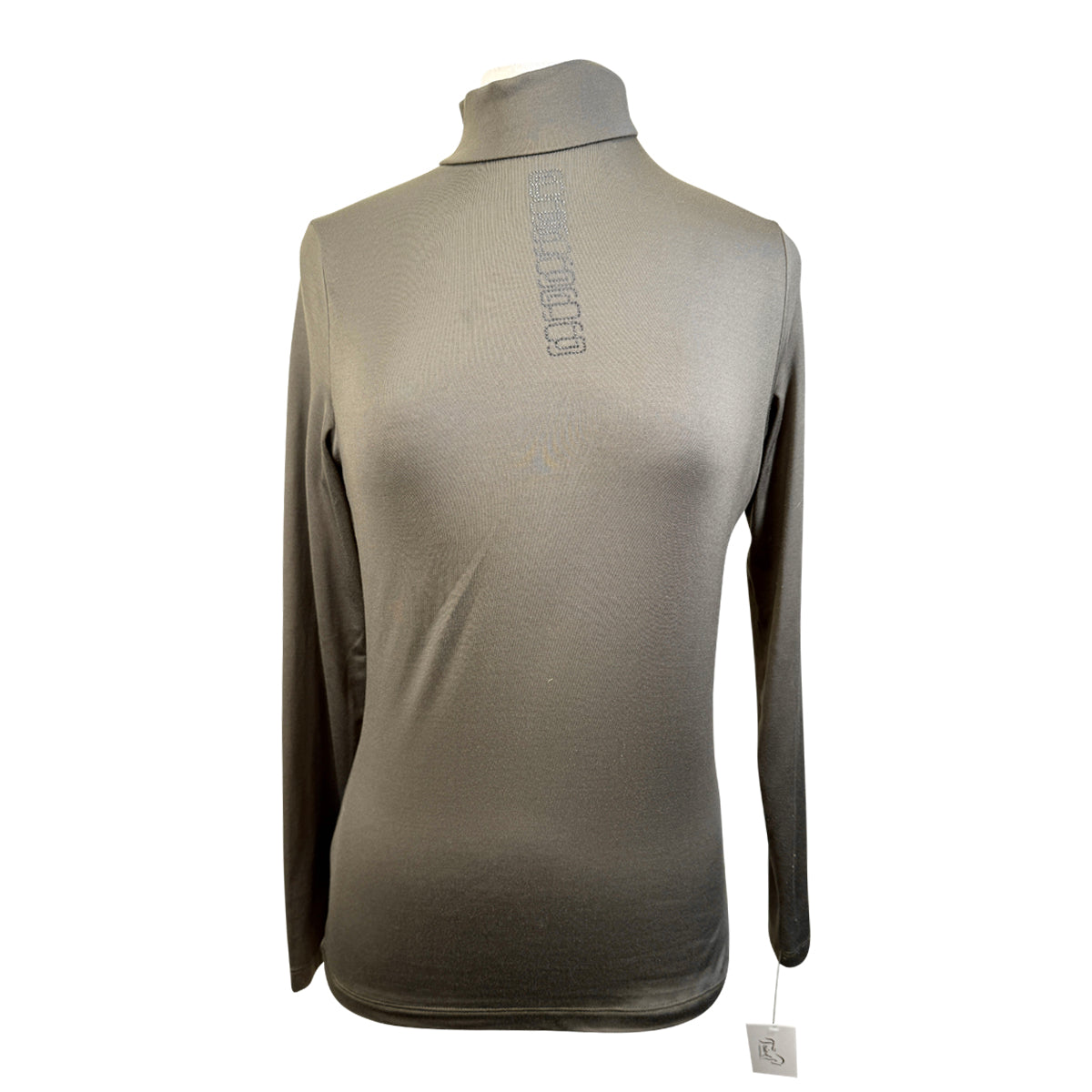 Pikeur 'Crystal' Mockneck Baselayer in Army Green