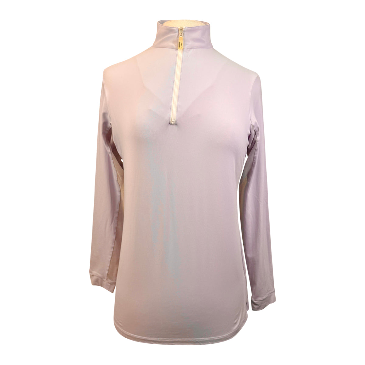 Tailored Sportsman 'Ice Fil' Long Sleeve Shirt in Lavender - Women's Medium