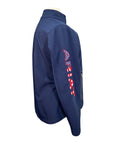 Ariat Team Softshell Jacket in Navy/Red 