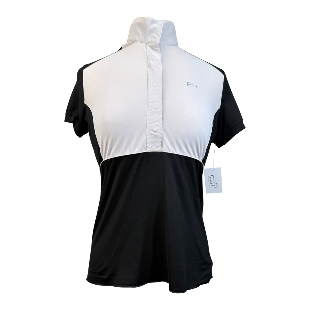 For Horses 'Emie' Show Shirt in Black - Women's Small