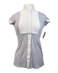 For Horses 'Aria' Technical Show Shirt in Light Grey 