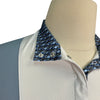 Essex Classics 'Luna Performance' Show Shirt in Looking Back/Light Blue- Women's XL
