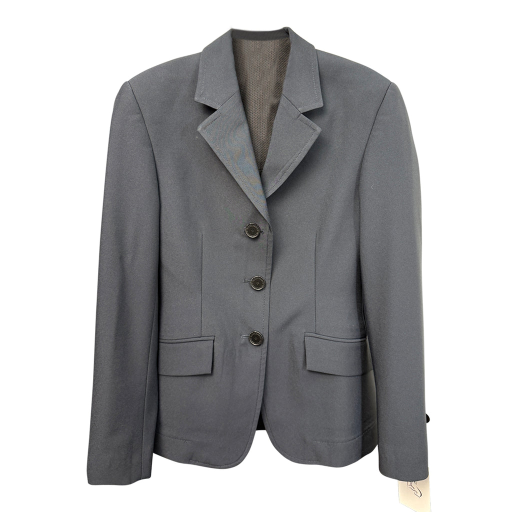 R.J. Classics 'Skylar Jr.' Grey Label Show Coat in Navy - Children's 10R
