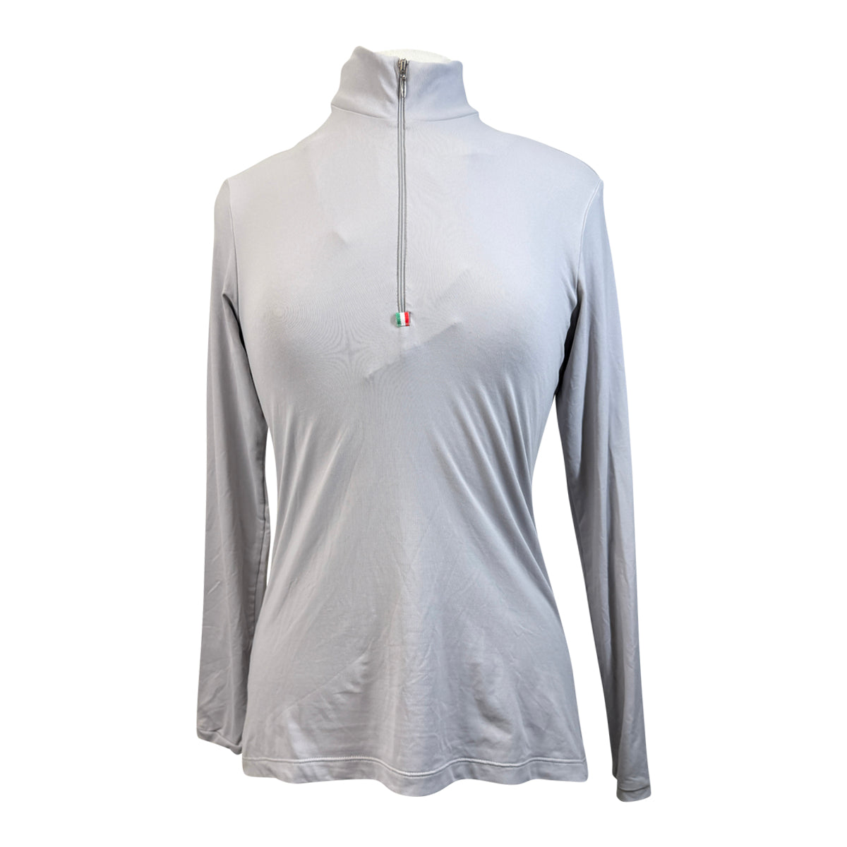 For Horses 'Gioconda' Long Sleeve Schooling Shirt in Steel Lavender 