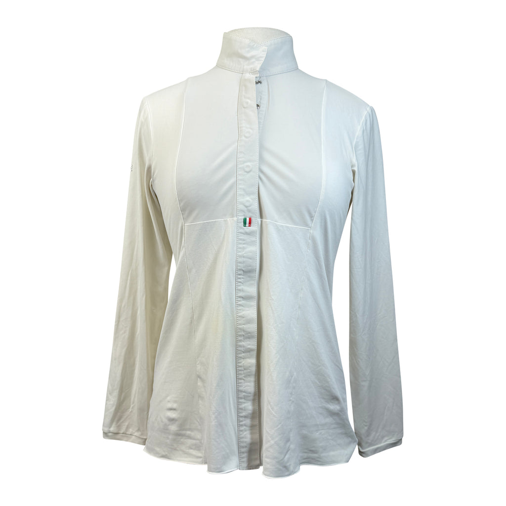 For Horses 'Alina' Technical Show Shirt in White