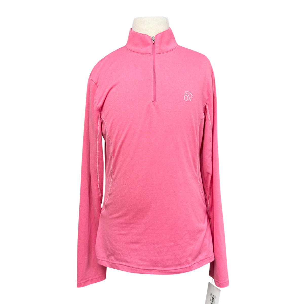 Ovation Long Sleeve 1/4 Zip Base Layer in Pink