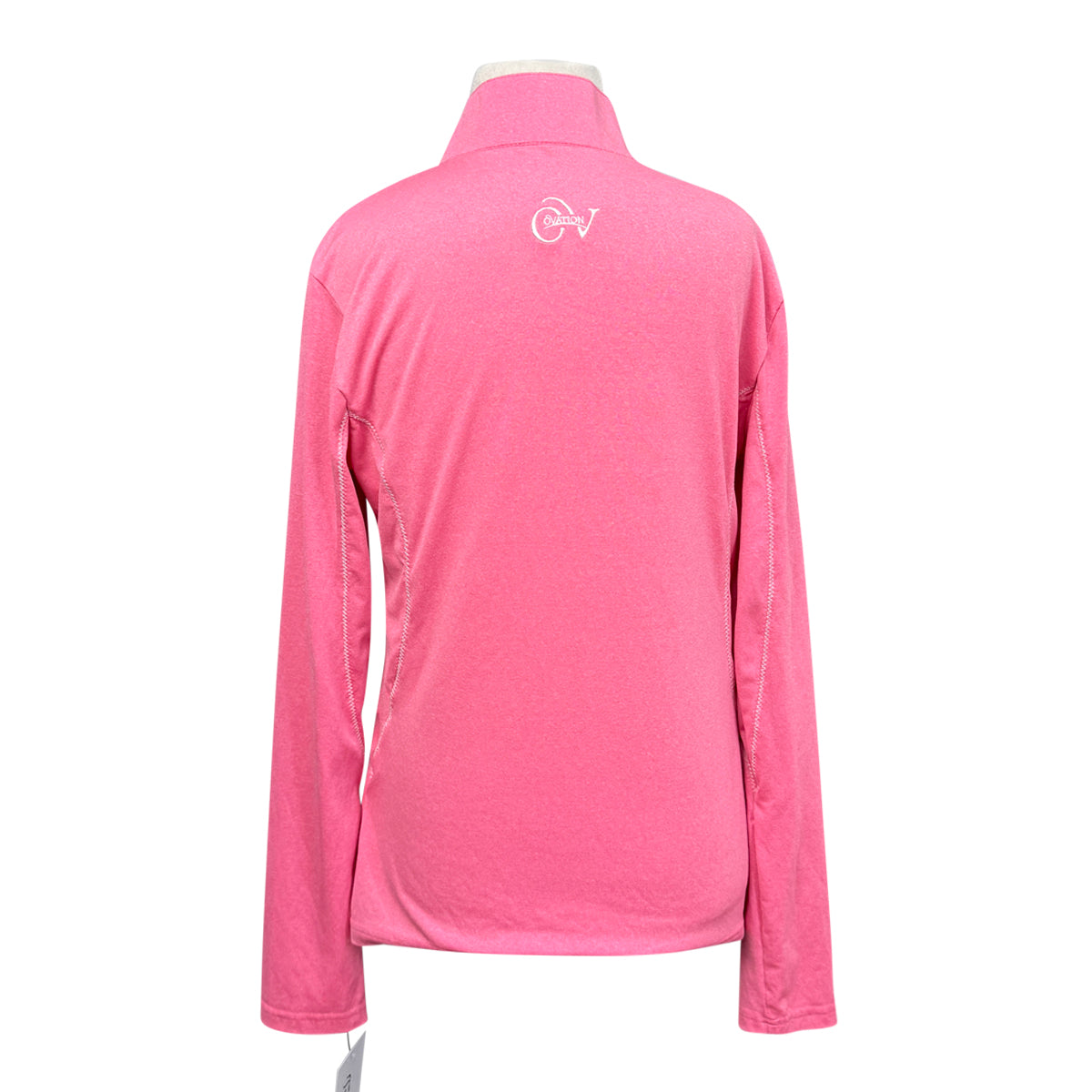 Ovation Long Sleeve 1/4 Zip Base Layer in Pink