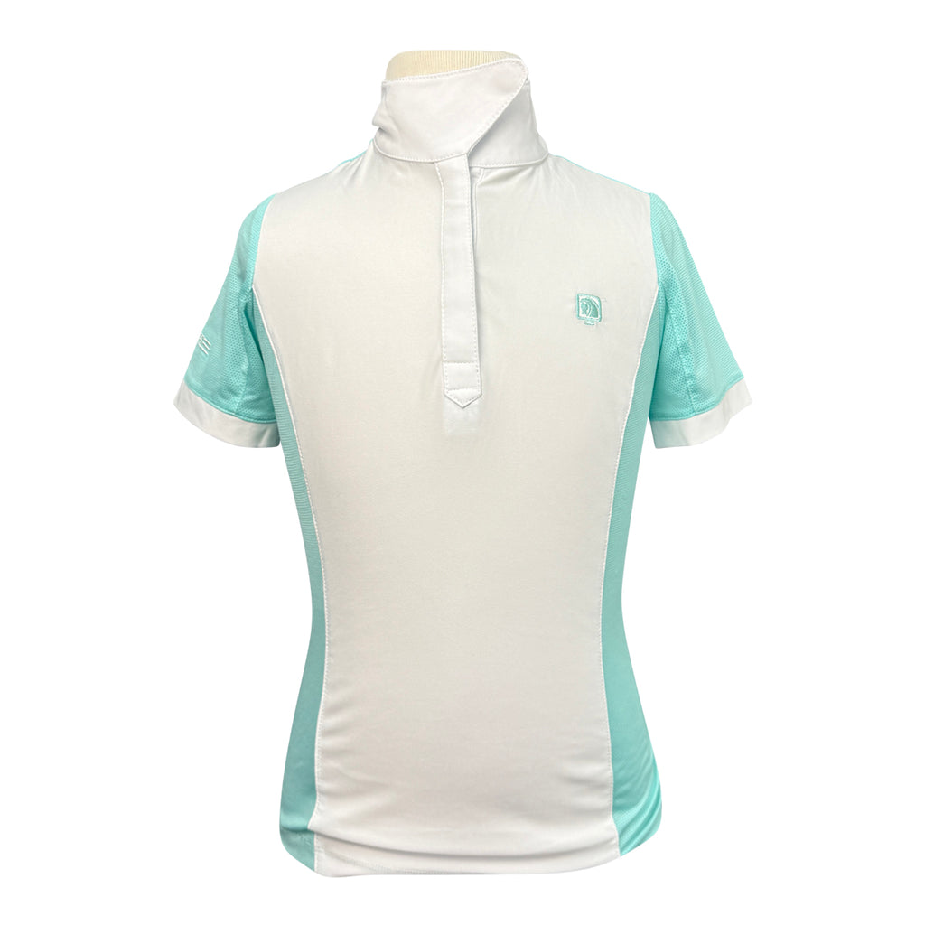 Romfh Chill Factor Short Sleeve Show Shirt in White/Mint 