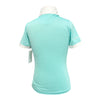 Romfh Chill Factor Short Sleeve Show Shirt in White/Mint 