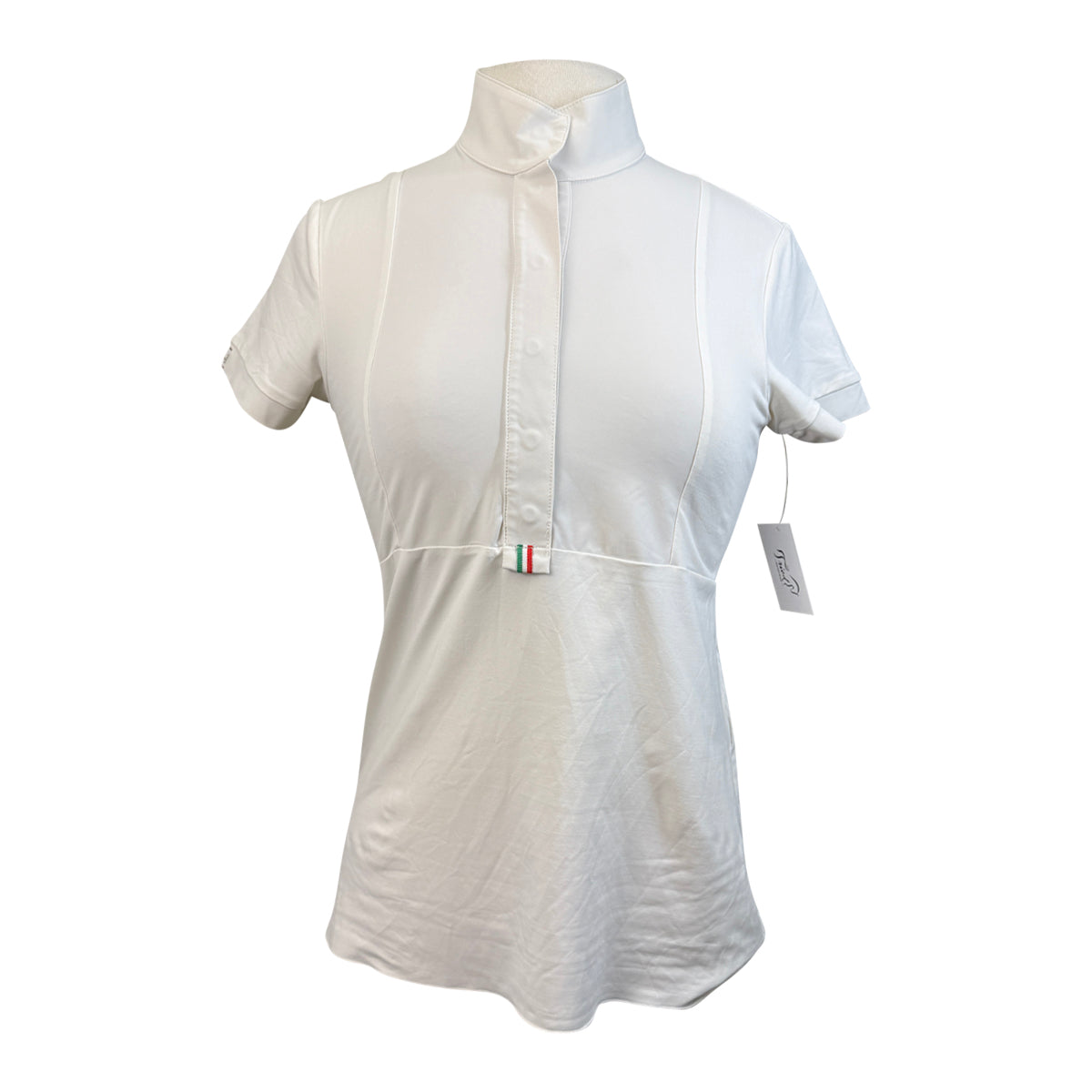 For Horses 'Aria' Technical Show Shirt in White