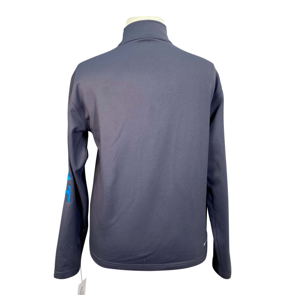 Ariat 'Tek Team Logo' 1/4 Zip Jacket in Charcoal 