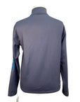 Ariat 'Tek Team Logo' 1/4 Zip Jacket in Charcoal 