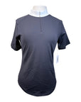 Free Ride Equestrian 'Cassidy' Short Sleeve Competition Shirt in Black