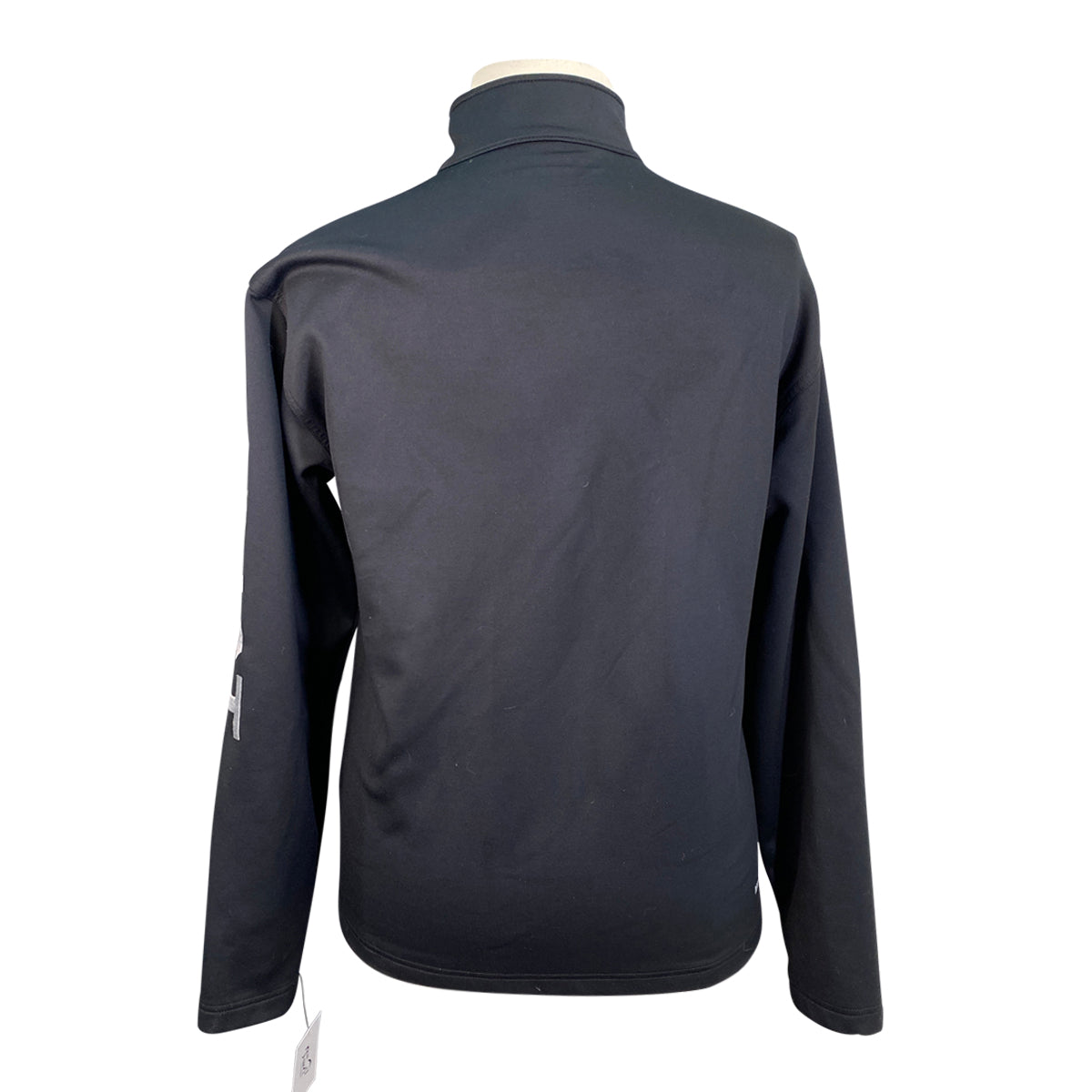 Ariat 'Tek Team Logo' 1/4 Zip Jacket in Black