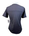Free Ride Equestrian 'Cassidy' Short Sleeve Competition Shirt in Black