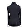 The Tack Hack Long Sleeve Schooling Shirt in Black