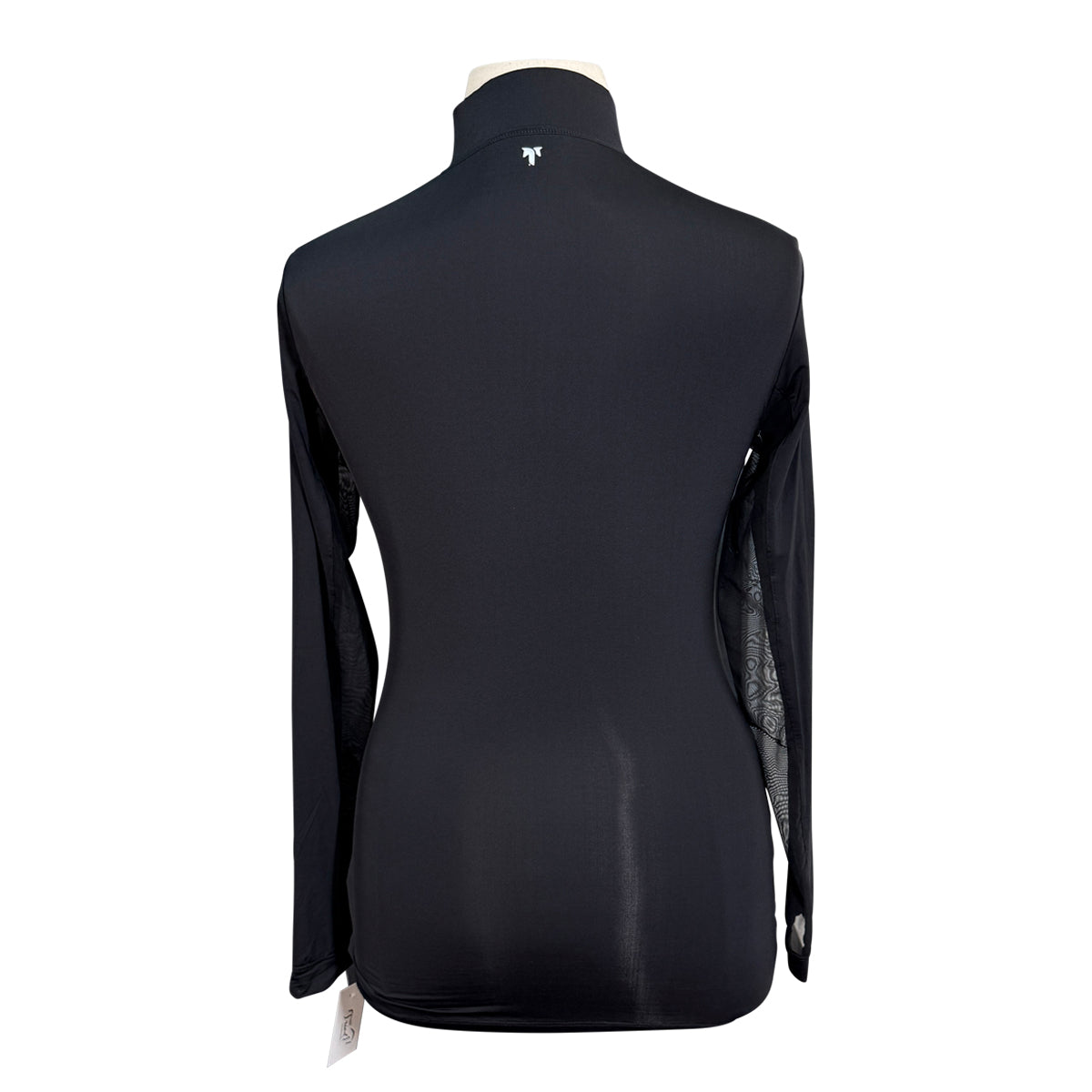 The Tack Hack Long Sleeve Schooling Shirt in Black