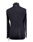 The Tack Hack Long Sleeve Schooling Shirt in Black