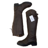Opposite side fo Dublin 'Calton' Boots in Distressed Brown