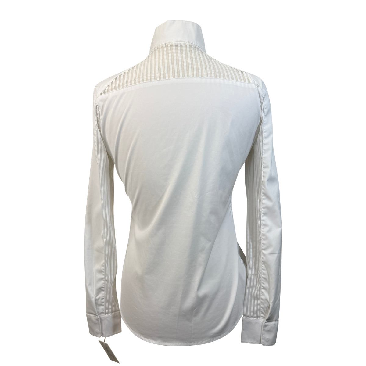 RJ Classics 'Carly' Long Sleeve Show Shirt in White 
