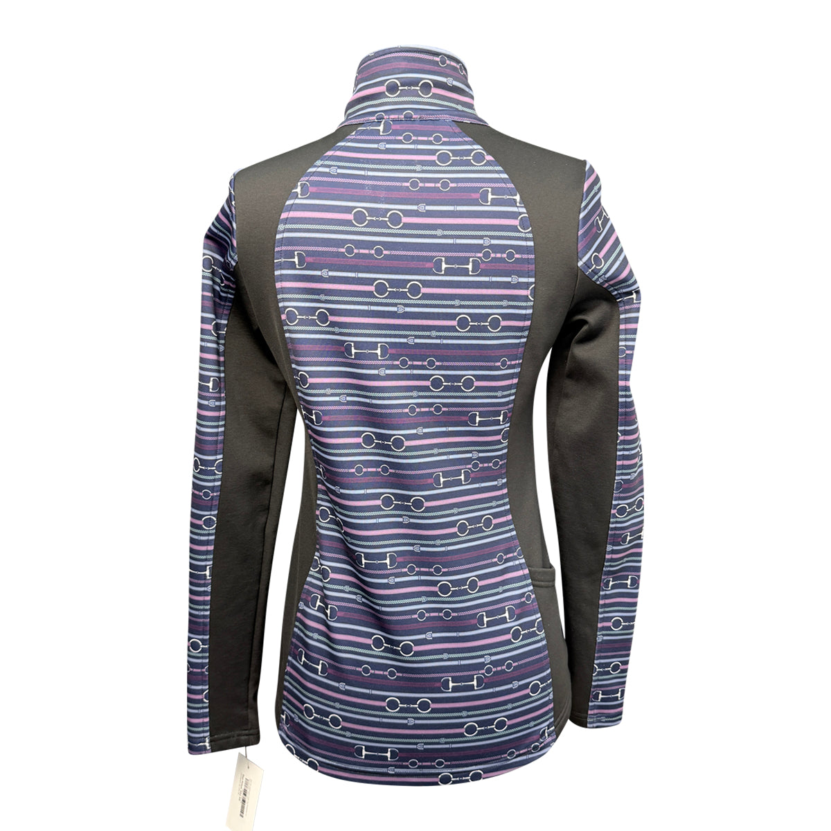 Kerrits Softshell Half Zip Pullover in Purple Bits