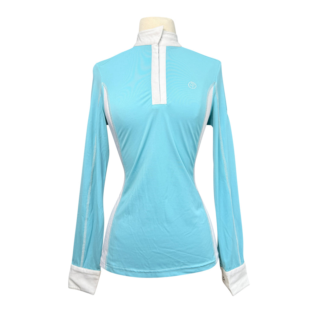 Kathryn Lily Competition Shirt in Turquoise
