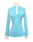 Kathryn Lily Competition Shirt in Turquoise
