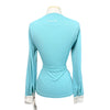 Kathryn Lily Competition Shirt in Turquoise