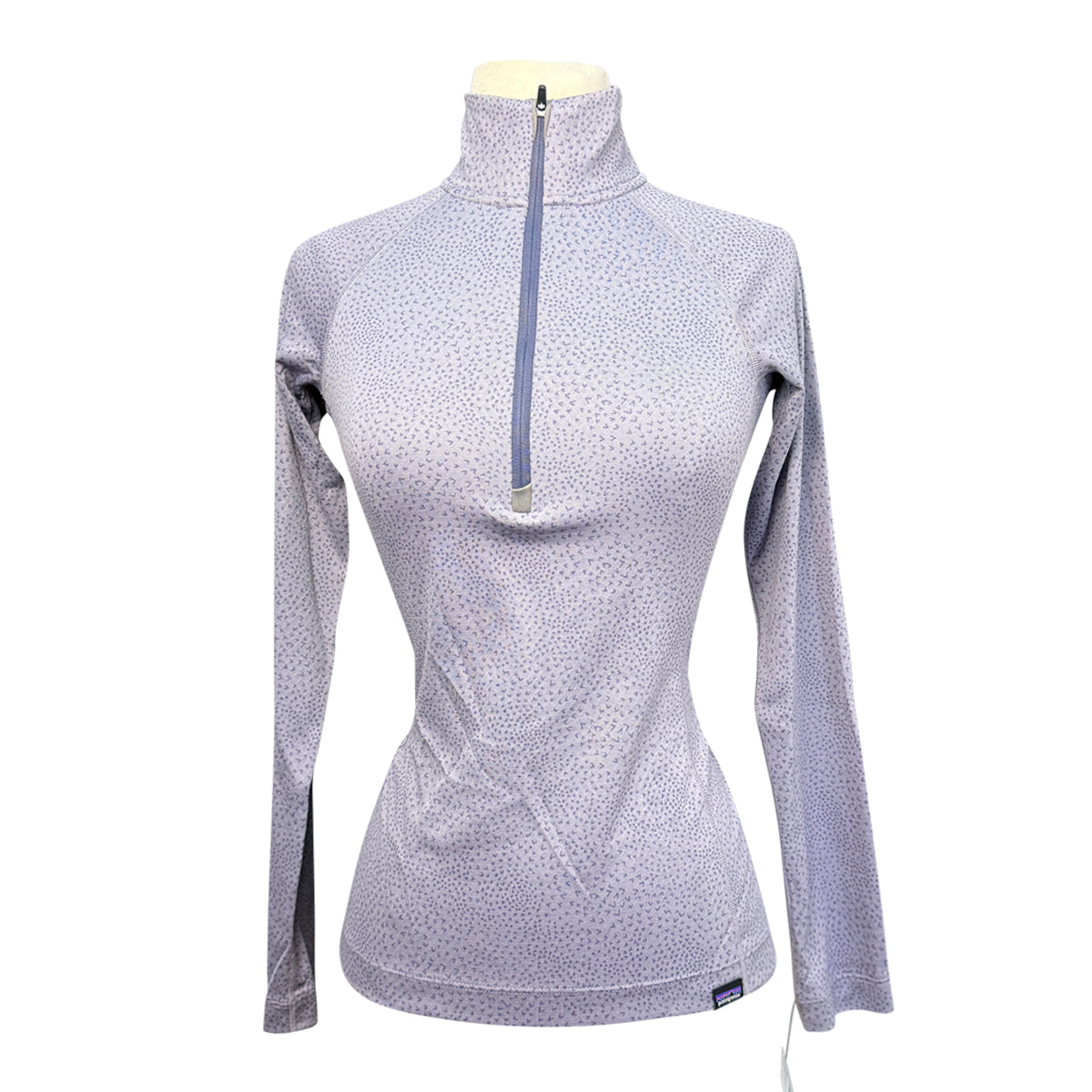 Patagonia Capilene Midweight Zip-Neck in Lavender - Women's XS
