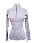 Patagonia Capilene Midweight Zip-Neck in Lavender - Women's XS