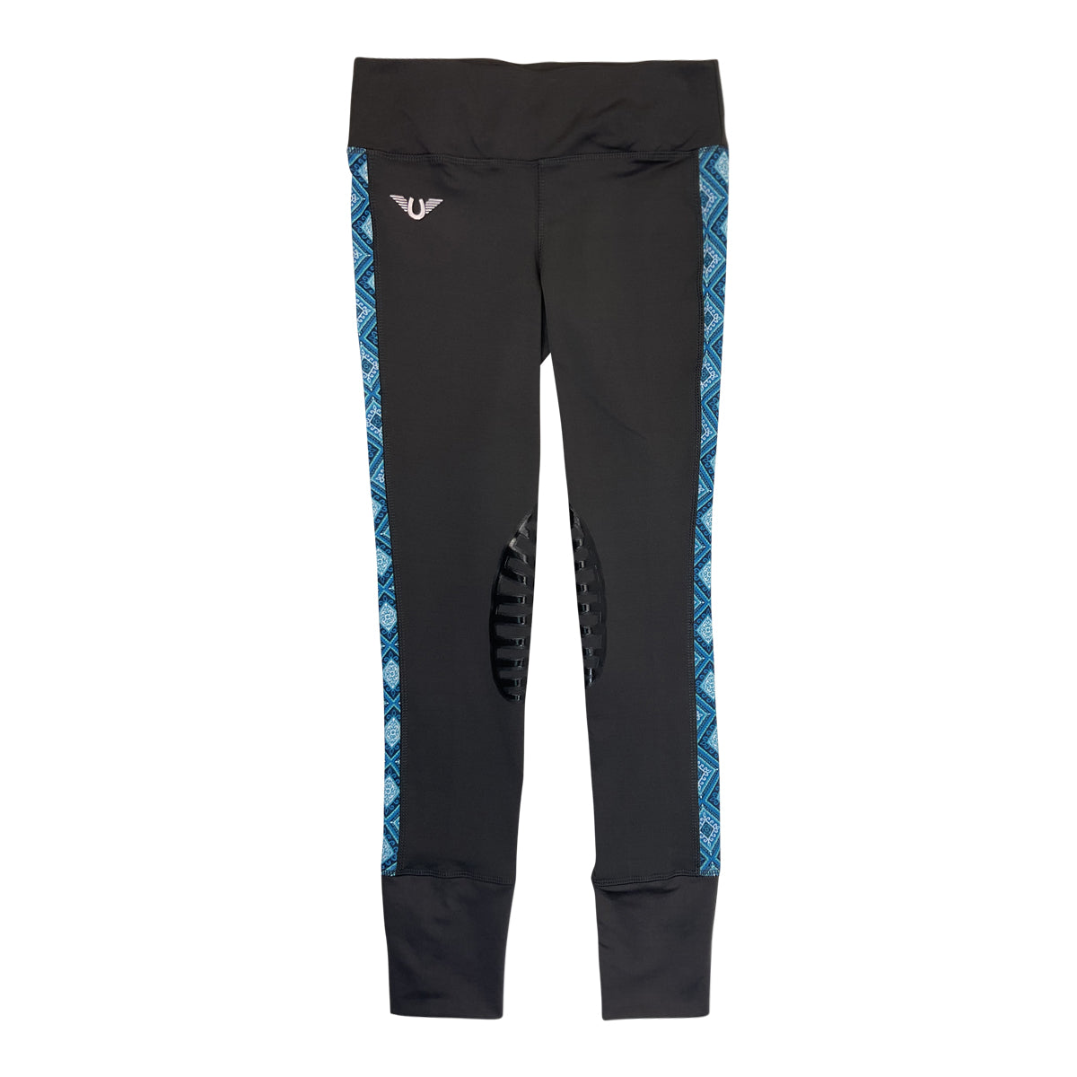 TuffRider 'Artemis' EquiCool Riding Tights in Charcoal