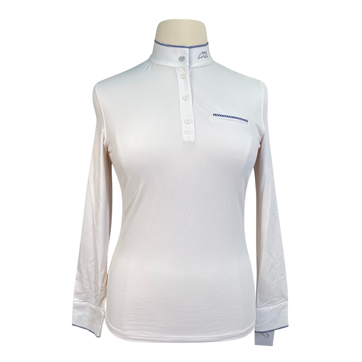 Equiline Competition Polo Shirt in White