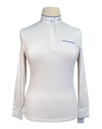Equiline Competition Polo Shirt in White