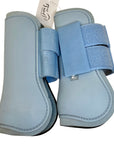 Horze 'Chicago' Tendon Boots in Ice Blue